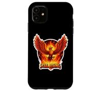 Todavía en aumento Celeb Motivational Phoenix Comeback Superando Carcasa para iPhone 11