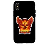 Todavía en aumento Celeb Motivational Phoenix Comeback Superando Carcasa para iPhone X/XS