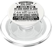 Todavía existen Buenos Hombres Sé Que Tengo uno Nacido en Julio cumpleaños PopSockets PopGrip para MagSafe