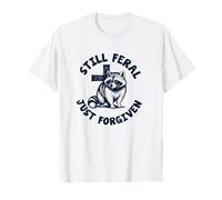 Todavía Feral Recién Perdonado Mapache Cristiano Fe Jesús Camiseta