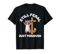 Todavía Feral Recién Perdonado Mapache Cristiano Fe Jesús Camiseta