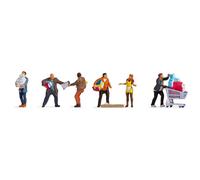 Todavía H0 15519 juego de figuras personas en la compra de hámsteres 1:87