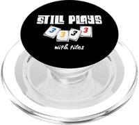 Todavía Juega con Azulejos Rummikub Divertido Juego de Palabras PopSockets PopGrip para MagSafe