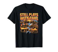 Todavía Juega con Coches Divertido Regalo mecánico Carguy Racer Camiseta