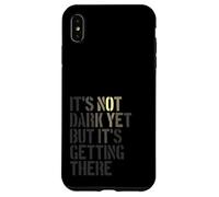 Todavía no está oscuro, pero está llegando allí, realista Carcasa para iPhone XS Max