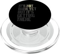 Todavía no está oscuro, pero está llegando allí, realista PopSockets PopGrip para MagSafe