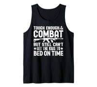 Todavía no Puedo Hacer Que los niños se acuesten a Tiempo, papá Veterano Camiseta sin Mangas