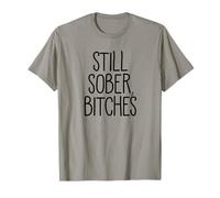 TODAVÍA Sober, Perras Gracioso Celebra Sobriedad Meme Sarcástico Camiseta
