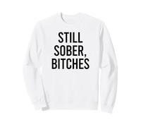 TODAVÍA Sober, Perras Gracioso Celebra Sobriedad Meme Sarcástico Sudadera
