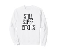 TODAVÍA Sober, Perras Gracioso Celebra Sobriedad Meme Sarcástico Sudadera