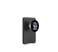 Todavía Trabajando en mi Aterrizaje Unicornio Arco Iris Divertido PopSockets PopWallet para MagSafe