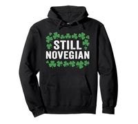 Todavía trébol norvegano día de San Patricio Sudadera con Capucha