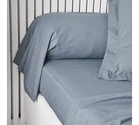 TODAY Essential - Funda de Almohada de 45 x 185 cm, 100% algodón, diseño de Mezclilla