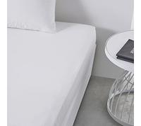 TODAY Essential - Sábana Bajera de 160 x 200 cm, 2 Personas, 100% algodón Liso