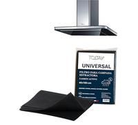 Today - Filtro Universal de Carbón Activo para Campanas Extractoras de Cocina 40x100 cm - Recortable, Anti-Olor, Retiene Grasa y Humedad - Seguridad y Calidad Italiana