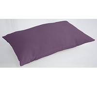 TODAY - Funda de Almohada de 57 Hilos, 100% algodón, Color Granate, 50 x 70 cm
