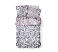 TODAY HC3 - Juego de Funda nórdica de 220 x 240 cm y 2 Fundas de Almohada 100% poliéster Crazy Tribal Feather, (82 g/m²), Multicolor, 220/240