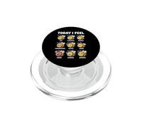 Today I Feel Bee Emotions Chart Kids Learning PopSockets PopGrip para MagSafe
