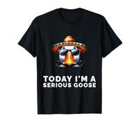 Today I’m A Serious Goose Funny Meme Bird Humor Sarcasm Camiseta