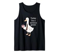 Today I'm A Serious Goose Funny Goose Lovers Men Women Camiseta sin Mangas