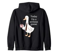 Today I'm A Serious Goose Funny Goose Lovers Men Women Sudadera con Capucha
