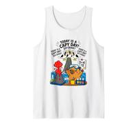 Today Is A Capy Day Funny Capybara Pun Gaviota 3er Grado Camiseta sin Mangas