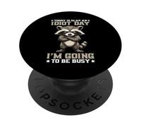 Today Is Slap An Idiot Day I'm Going To Be Busy PopSockets PopGrip Adhesivo