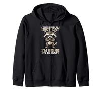 Today Is Slap An Idiot Day I'm Going To Be Busy Sudadera con Capucha
