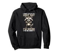 Today Is Slap An Idiot Day I'm Going To Be Busy Sudadera con Capucha