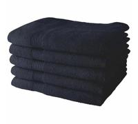 TODAY Juego de Toallas Azul Marino 5 Piezas 70 x 130 cm