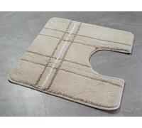 Today Macadamia Beige Alfombra de Wc Corte 55x55cm. Altura Del Pelo :