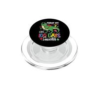 Today My Student Dinos 100 Days of School Dinosaurio T-Rex PopSockets PopGrip para MagSafe