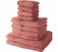 TODAY Set de Toallas Terracota 10 Unidades
