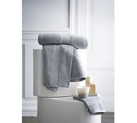 TODAY Toalla de baño Lienzo (imprimido, algodón, Gris, 50 x 90 cm