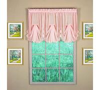 Today's Curtain Emelia - Ventilador de Gasa Original, Color Rosa, 30 Pulgadas de Ancho x 40 Pulgadas de Largo