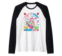 Todays Goal Keep The Tiny Gnomies Alive For Unicorn Teacher Camiseta Manga Raglan