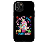 Todays Goal Keep The Tiny Gnomies Alive For Unicorn Teacher Carcasa para iPhone 11 Pro