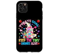 Todays Goal Keep The Tiny Gnomies Alive For Unicorn Teacher Carcasa para iPhone 11 Pro MAX