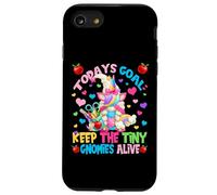 Todays Goal Keep The Tiny Gnomies Alive For Unicorn Teacher Carcasa para iPhone SE (2020) / 7/8
