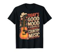 Today'S Good Mood Is Sponsored by Country Music Camiseta