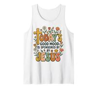 Today'S Good Mood Is Sponsored by Jesus Camiseta sin Mangas