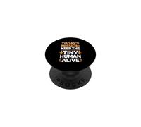 Today'S Mission Keep The Tiny Humans Alive PopSockets PopGrip Adhesivo