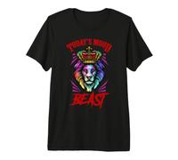 Today'S Mood Beast Lions Leo Roaring Birthday Lion Hombres Niño Camiseta Premium
