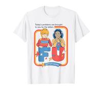 Today's Problems F U Sarcastic Retro Funny Adult Humor Camiseta