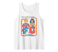 Today's Problems F U Sarcastic Retro Funny Adult Humor Camiseta sin Mangas