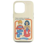 Today's Problems F U Sarcastic Retro Funny Adult Humor Carcasa para iPhone 13 Pro