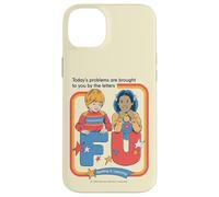 Today's Problems F U Sarcastic Retro Funny Adult Humor Carcasa para iPhone 14 Plus