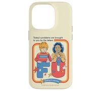 Today's Problems F U Sarcastic Retro Funny Adult Humor Carcasa para iPhone 14 Pro