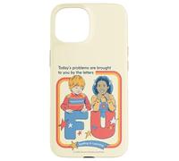 Today's Problems F U Sarcastic Retro Funny Adult Humor Carcasa para iPhone 15