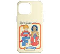 Today's Problems F U Sarcastic Retro Funny Adult Humor Carcasa para iPhone 16 Pro Max